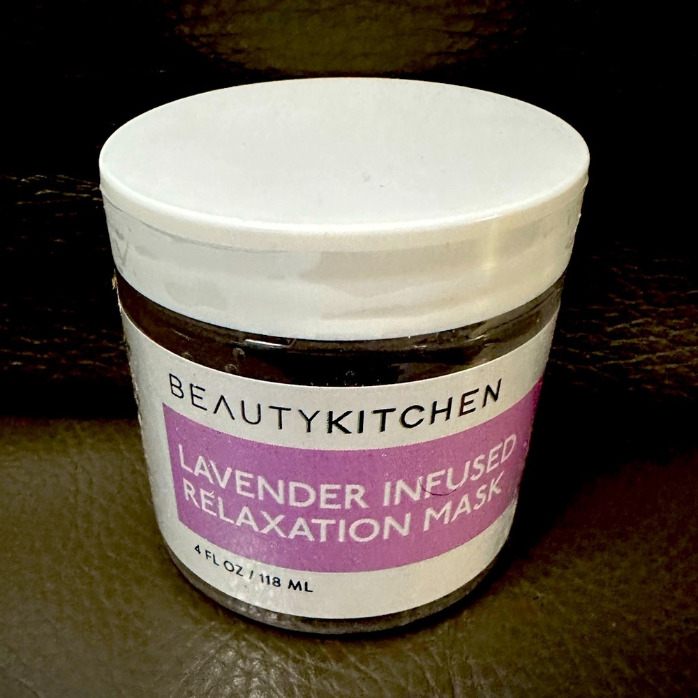 Lush lavender infused relaxation mask by Beauty Kitchen. New